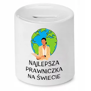 SKARBONKA DLA PRAWNIKA NAJLEPSZA NA ŚWIECIE z Nadrukiem ze Zdjęciem - Skarbonki - miniaturka - grafika 1