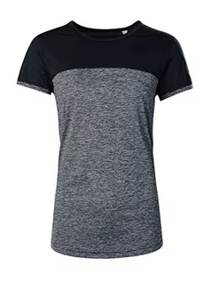 Koszulki i topy damskie - berghaus berghaus Technique 2.0 t-shirt damski z krótkim rękawem szary Carbon Marl/Jet Black X-L 422188AX5 - grafika 1