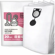 Worki do odkurzaczy - 20x Worek do Odkurzacza Metabo Asr 50 L Sc Syntetyczny Pojemny Mocny G9 - miniaturka - grafika 1