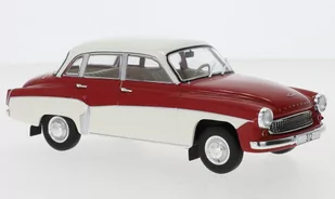 Whitebox  Wartburg 312 1958 Red White 1:24 Wb124059 - Samochody i pojazdy dla dzieci - miniaturka - grafika 1