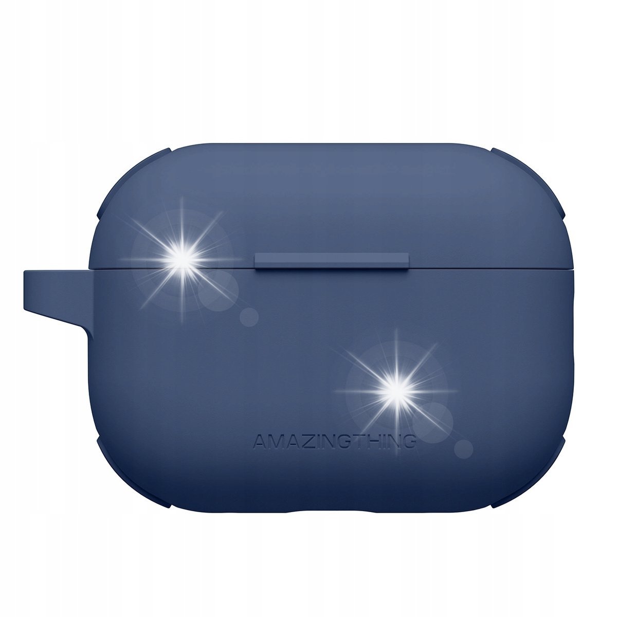 AIRPODS PRO 2 ETUI SILIKONOWE AMAZINGTHING OMNI CASE CIEMNONIEBIESKIE