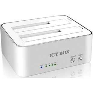 Icy Box Stacja dokująca IB-120CL-U3 - Stacje dokujące i replikatory portów - miniaturka - grafika 1