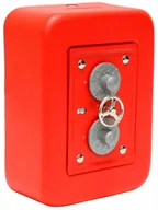 Skarbonki - Skarbonka Sejf Z Zamkiem Szyfrowym Czerwona Verotech - miniaturka - grafika 1