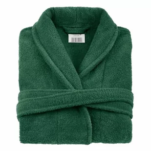 Mięsisty Szlaftok Bawełniany Frotte L/XL B.ZIELEŃ - Szlafroki damskie - miniaturka - grafika 1