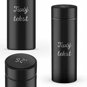 Kubki termiczne - Kubek Termiczny SMART Termos Bidon LCD Grawer Dedykacji Prezent na Urodziny - miniaturka - grafika 1