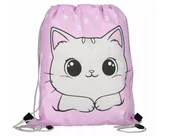 Worki na buty - Worek Szkolny Na Buty Wf Kotek Cat Kitty Starpak - miniaturka - grafika 1