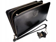 Nerki - EKSKLUZYWNA SKÓRZANA SASZETKA MĘSKA ABIATTI DO RĘKI ORGANIZER NA ZAMEK - miniaturka - grafika 1