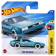 Samochody i pojazdy dla dzieci - Hot Wheels: Mały samochodzik DMC Delorean - miniaturka - grafika 1