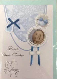 Panorama Karnet chrzest B6 Premium 40 + koperta - Powieści - miniaturka - grafika 2