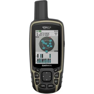 Garmin GPSMAP 65, przycisk ręczny z rozszerzoną obsługą satelitarną, technologią wielopasmową i kolorowym wyświetlaczem 2,6" 010-02451-01 - Akcesoria do nawigacji - miniaturka - grafika 1