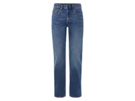 Spodnie męskie - LIVERGY® Jeansy męskie bawełniana, straight fit (Jasnoniebieski, 48 (32/30)) - miniaturka - grafika 1