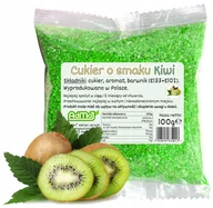 Cukier i słodziki - Cukier Kolorowy Do Waty Cukrowej Kiwi Zielony 100g Saszetka - miniaturka - grafika 1