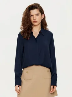 Tommy Hilfiger Koszula WW0WW44045 Granatowy Regular Fit - Koszule damskie - miniaturka - grafika 1