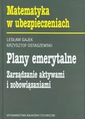 Finanse, księgowość, bankowość - Plany emerytalne. Zarządzanie aktywami i zobowiązaniami - miniaturka - grafika 1