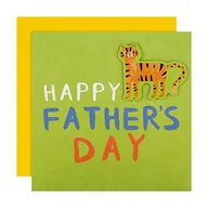 Kartki okolicznościowe i zaproszenia - Hallmark Kartka na Dzień Ojca - uroczy wzór tygrysa z ilustracją - miniaturka - grafika 1