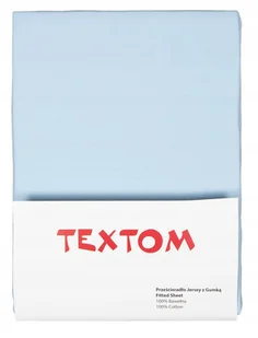 Prześcieradło JERSEY 140x200 BAWEŁNA na WYSOKI MATERAC PREMIUM NIEBIESKIE - Prześcieradła Prześcieradło JERSEY 140x200 BAWEŁNA na WYSOKI MATERAC PREMIUM NIEBIESKIE - Prześcieradła - miniaturka - grafika 1