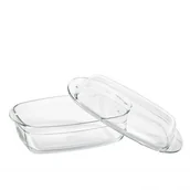 Naczynia żaroodporne - Kuchenprofi naczynie żaroodporne z pokrywą szkło borokrzemowe 32,5 x 19,5 cm KU-0615003527 + 0615003527 - miniaturka - grafika 1