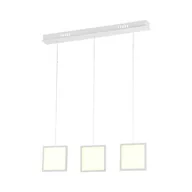 Lampy sufitowe - Milagro LAMPA wisząca DIXON 268 kwadratowe OPRAWKI zwieszane LED 21W listwa sufitowa squares biały 268 - miniaturka - grafika 1