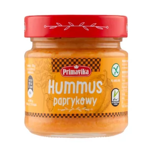Lumarko Hummus Paprykowy Bezglutenowy 160 G ! - Pasty warzywne - miniaturka - grafika 1
