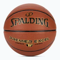 Koszykówka - Piłka do koszykówki Spalding Premier Excel pomarańczowy rozmiar 7 - miniaturka - grafika 1