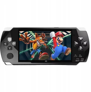 PRZENOŚNA KONSOLA DO GIER RETRO X6 3 000 GIER 4.3'' POLSKIE MENU - Konsole i gry retro - miniaturka - grafika 1