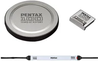 Akcesoria fotograficzne - Pentax Zestaw Premium 100 Lat Historii (Pasek + Dekiel + Osłona gorącej stopki) - Raty - miniaturka - grafika 1
