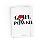Notesy i bloczki - Notes w kratkę 90's Girl 004 Babaco Biały / Babaco - miniaturka - grafika 1