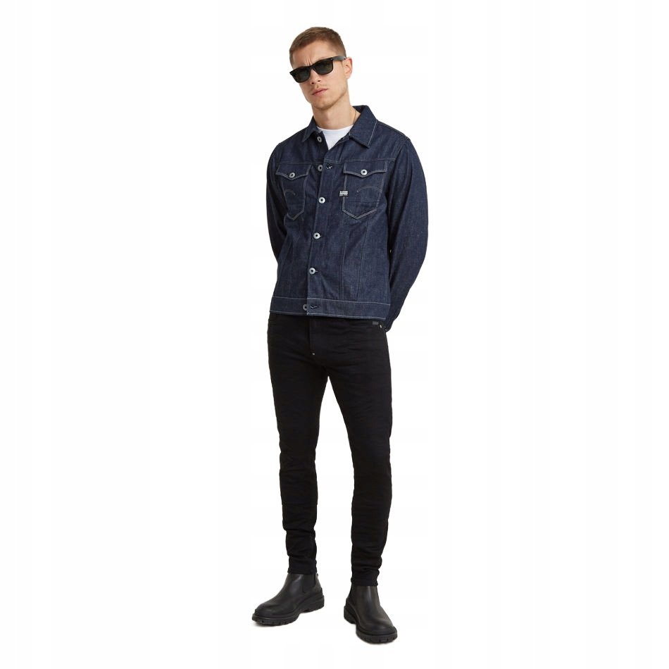 G-STAR RAW SPODNIE JEANSOWE CZARNE MĘSKIE DŁUGIE 31/30 16BA