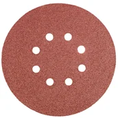 Materiały ścierne - Krążki ścierne 150 mm, K80, 5 szt,, z 8 otworami GRAPHITE - miniaturka - grafika 1