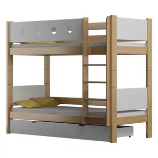 Łóżko piętrowe URWISEK-P 190x80 - Łóżka dla dzieci i młodzieży - miniaturka - grafika 1