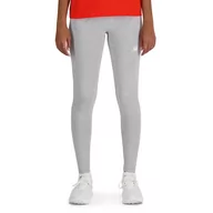 Spodnie sportowe damskie - Legginsy New Balance WP41501AG - szara - miniaturka - grafika 1