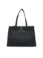 Torebki damskie - Tommy Hilfiger Torebka Th Her Tote AW0AW17191 Czarny - miniaturka - grafika 1