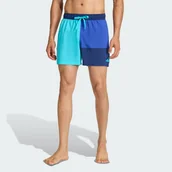 Kąpielówki męskie - SZORTY DO PŁYWANIA COLORBLOCK SWIM SHORTS 5INCH - Adidas - miniaturka - grafika 1