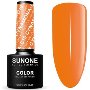 Sunone Lakier hybrydowy Uv/led 5ml C19 Cynamona - Lakiery hybrydowe - miniaturka - grafika 1