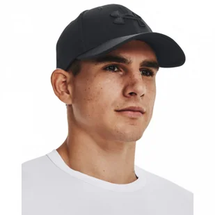 Męska czapka z daszkiem Under Armour Men's UA Blitzing - czarna - Czapki damskie - miniaturka - grafika 1