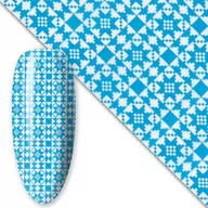 Ozdoby do paznokci - Folia transferowa Christmas 100 cm Nr 1 - miniaturka - grafika 1