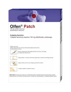 Mepha Olfen patch plaster leczniczy x 2 szt - Stawy, mięśnie, kości - miniaturka - grafika 1