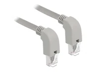 Kable miedziane - DeLOCK 85876 kabel sieciowy Szary 0,5 m Cat6a S/FTP (S-STP) - miniaturka - grafika 1