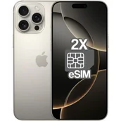 Telefony OUTLET - Smartfon APPLE iPhone 16 Pro Max (odnowiony, nieaktywowany) 5G 256GB 6.9" 120Hz Tytan naturalny (CPO) 2x eSIM - miniaturka - grafika 1