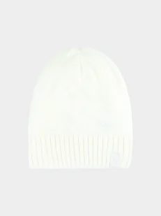 4F Czapka zimowa damska - biała Uniwersalny - Czapki damskie 4F Czapka zimowa damska - biała Uniwersalny - Czapki damskie - miniaturka - grafika 1
