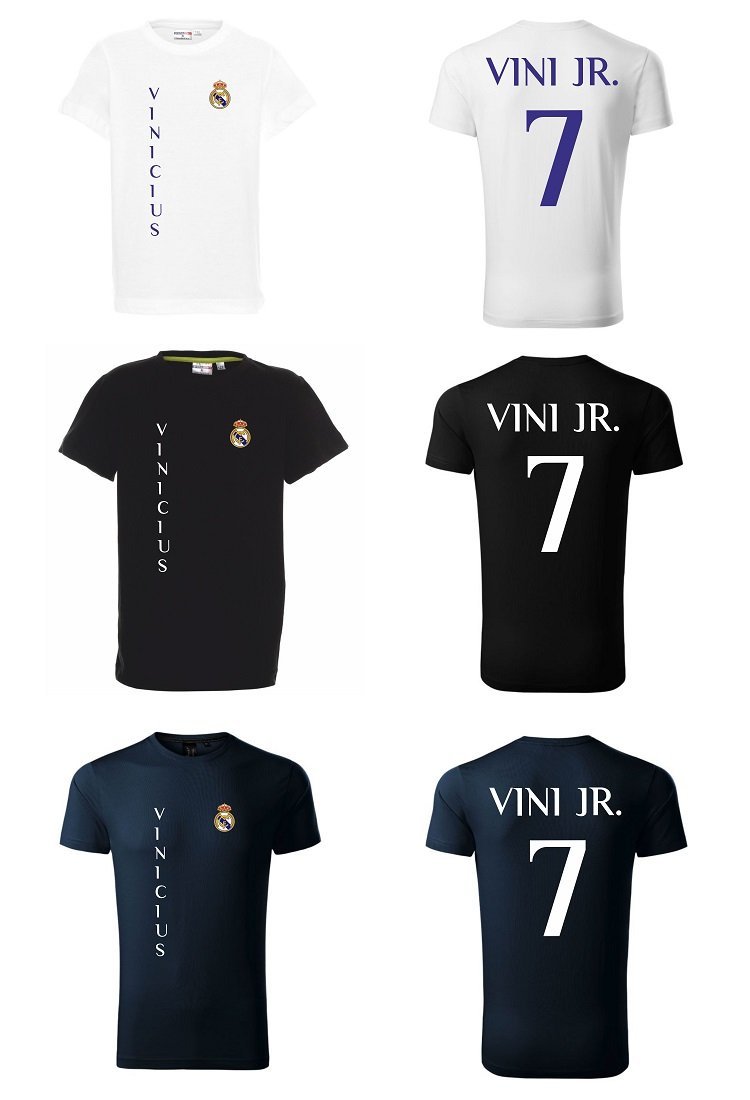 Koszulka REAL Madryt VINICIUS VINI JR 7 jr
