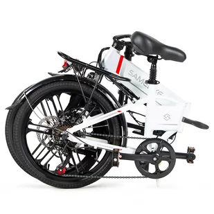 Samebike 20LVXD30-II Biały - Rowery elektryczne - miniaturka - grafika 5