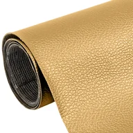 Meble modułowe i akcesoria - Samoprzylepna łata skórzana 50x137cm Jasnożółta - miniaturka - grafika 1