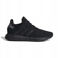 Sneakersy damskie - Buty sportowe adidas Swift Run 1.0 czarne wygodne sneakersy r. 40 2/3 - miniaturka - grafika 1