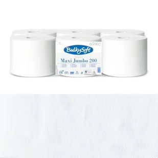 Papier toaletowany jumbo długi 200m gładki do centralnego dozowania typu smart-one 2warstwy 6 rolek - Papier toaletowy - miniaturka - grafika 1