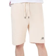 Spodnie sportowe męskie - Spodenki Alpha Industries Basic SL 116363578 - beżowe - miniaturka - grafika 1