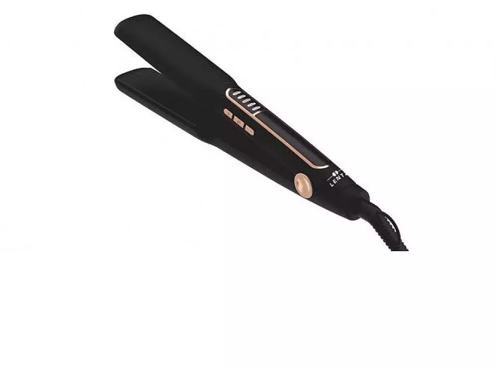 Lentz Prostownica do włosów z regulacją temperatury krokowej 74455 czarny