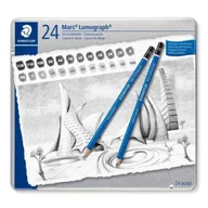 Przybory szkolne - Ołówek Lumograph 12B-10H 24szt STAEDTLER - miniaturka - grafika 1