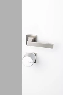 Zamek tedee GO (srebrno-biały) + Wkładka typu B + Mostek wifi - Systemy inteligentnych domów - miniaturka - grafika 3
