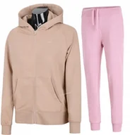 Spodnie sportowe damskie - 4F DAMSKI DRES BAWEĹNA KOMPLET BLUZA SPODNIE / rozm XL - miniaturka - grafika 1